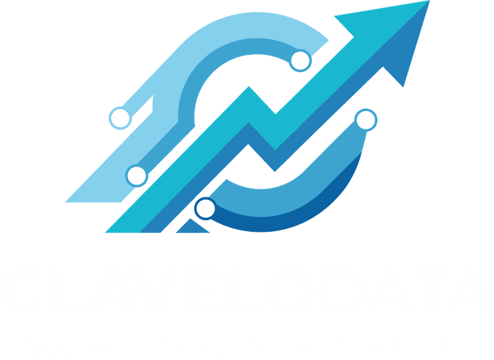 ClaveloData. See with clarity. Act with velocity.